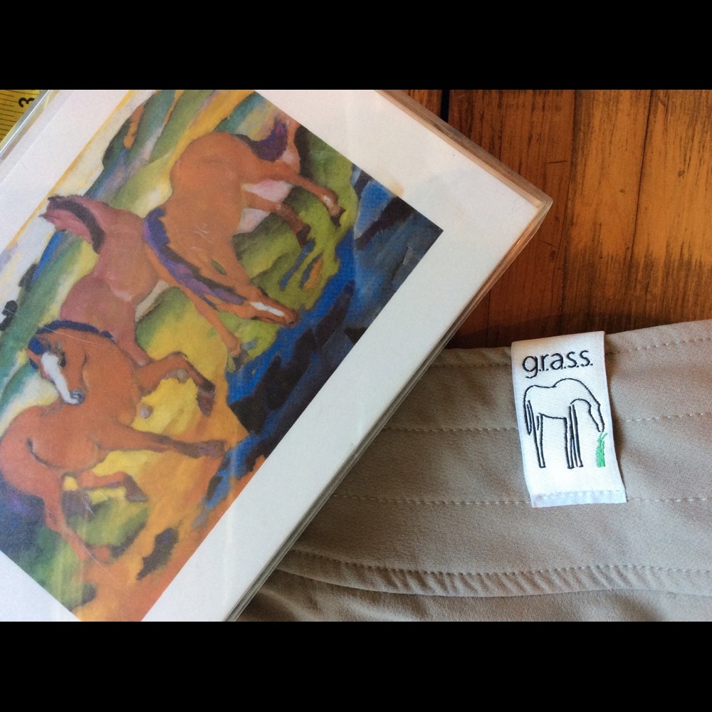 g.r.a.s.s. Bamboo riding breeches SZ M